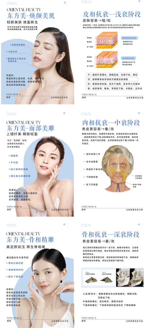 源文件下载【享设计】搜索编号：81950029928485545【美业科普海报】