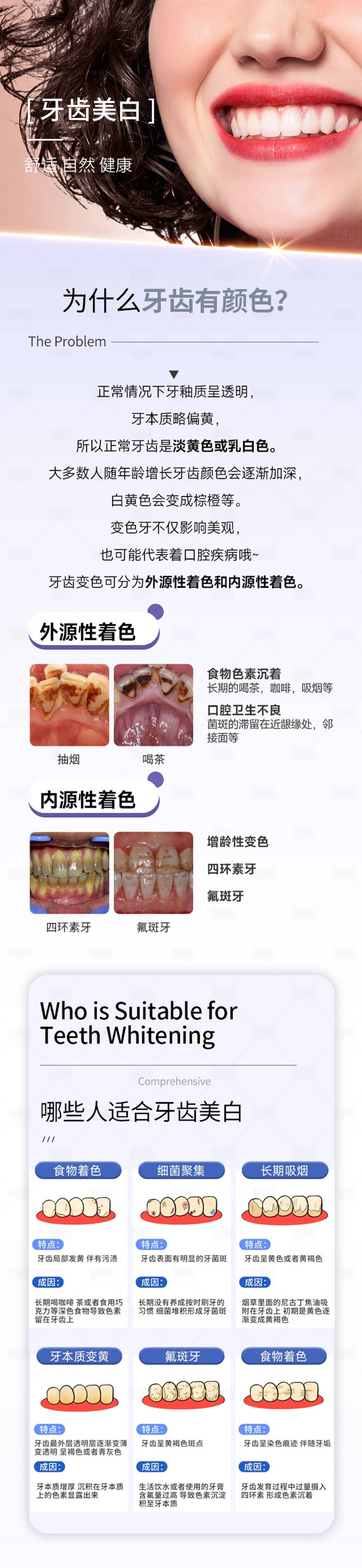 源文件下载【享设计】搜索编号：23240030180543916【牙齿美白详情页】