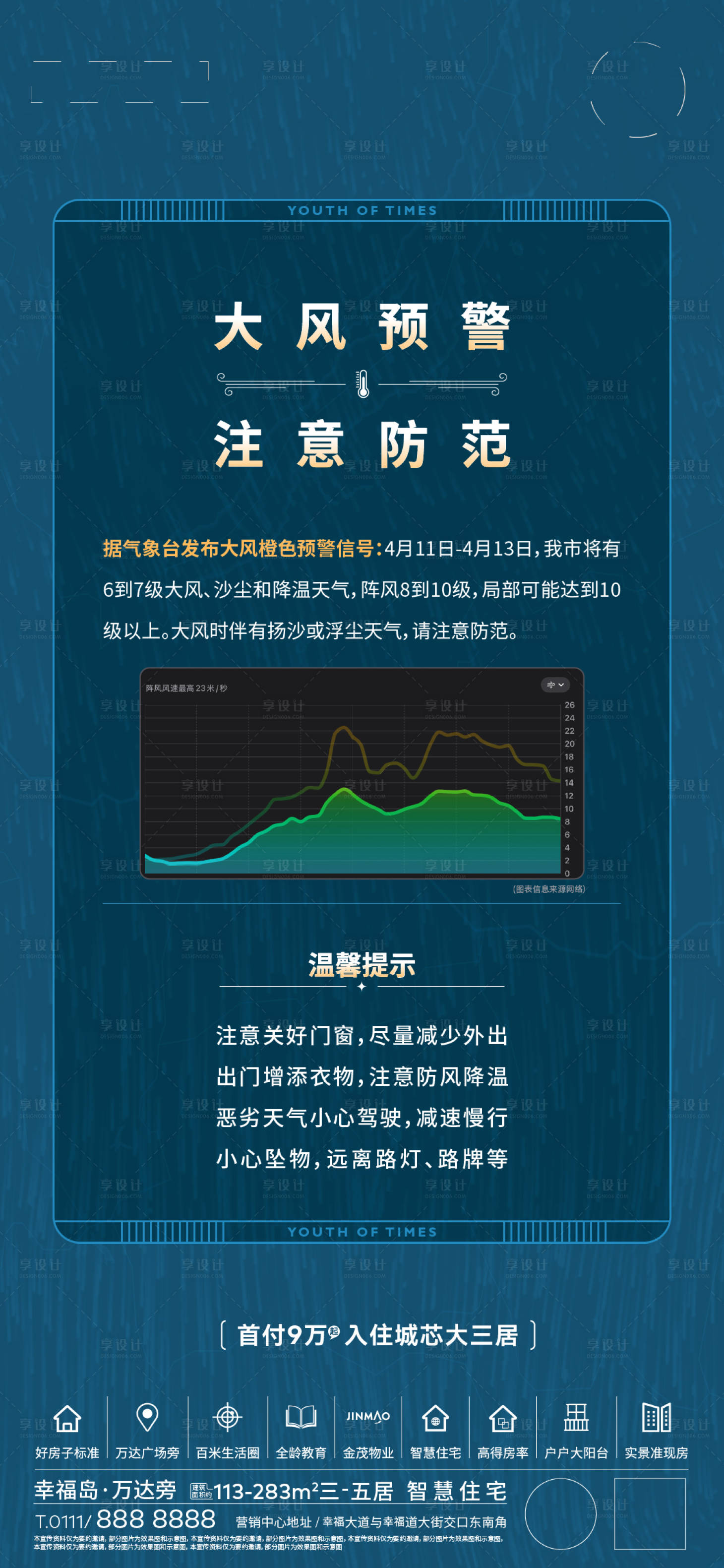 源文件下载【享设计】搜索编号：39280030287315366【大风预警】