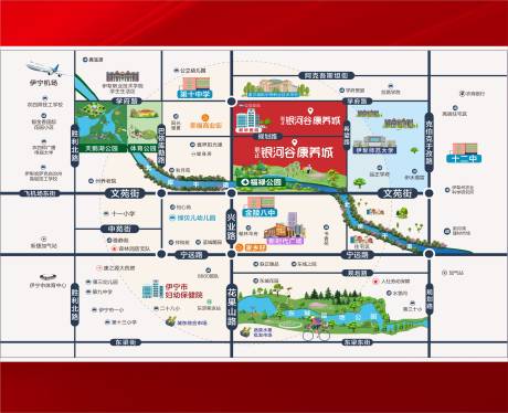 源文件下载【地产区位图海报】编号：31900030431123669