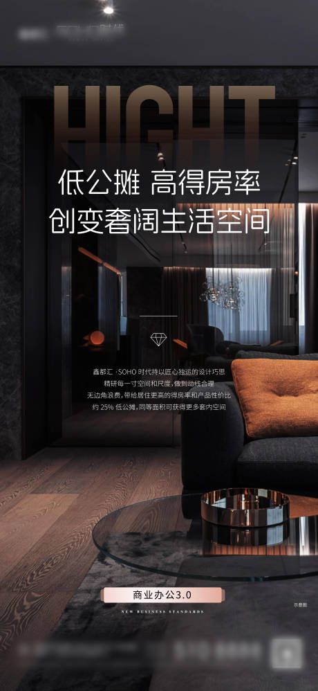 高端商业朋友圈刷屏海报