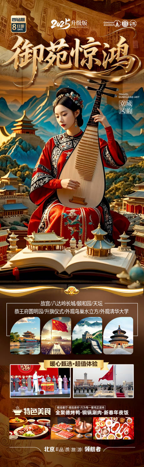 源文件下載【享設計】搜索編號：19830030251921589【北京旅游海報西安古城】