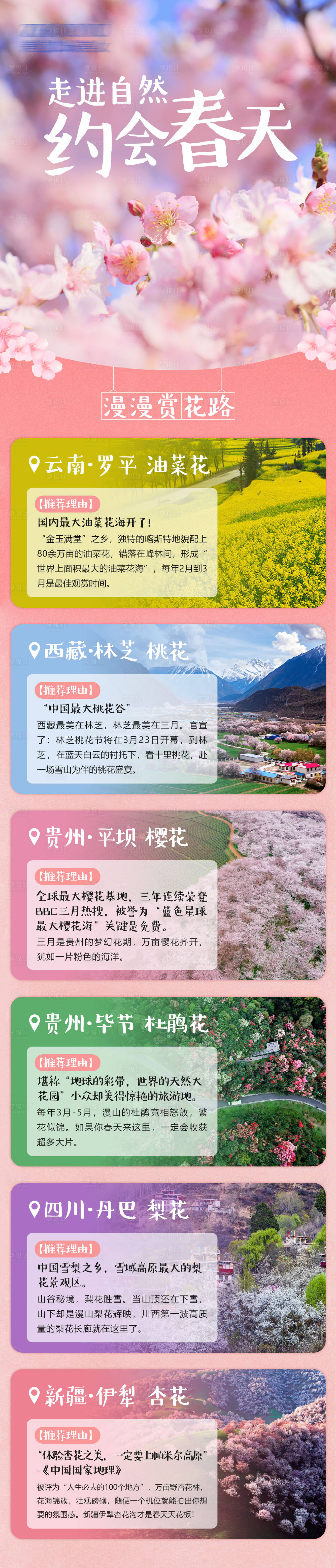 源文件下载【享设计】搜索编号：72070030415622697【赏花春游花季春天长图海报】