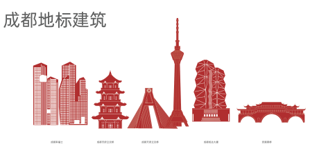 源文件下载【城市地标建筑线稿】编号：58670029991049925