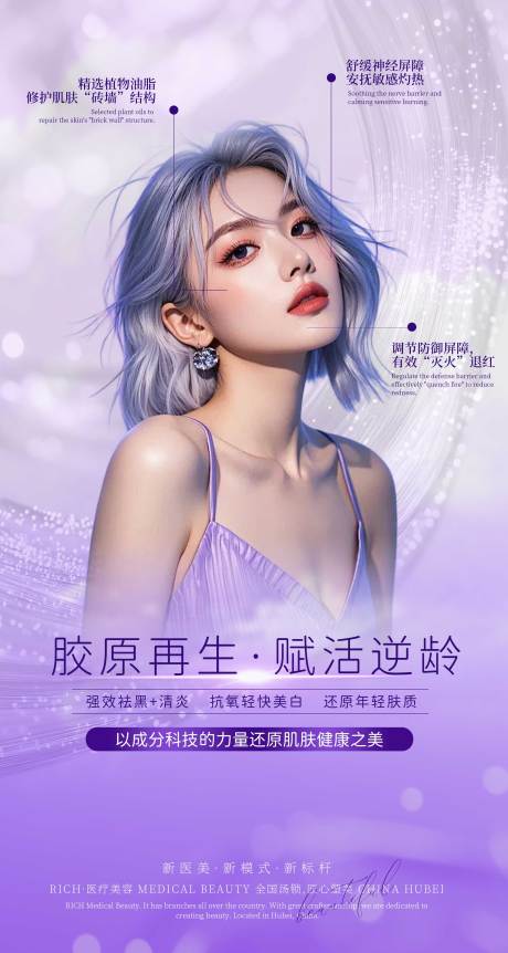 轻医美私密宣传海报