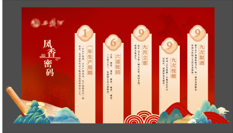 白酒美陈堆头