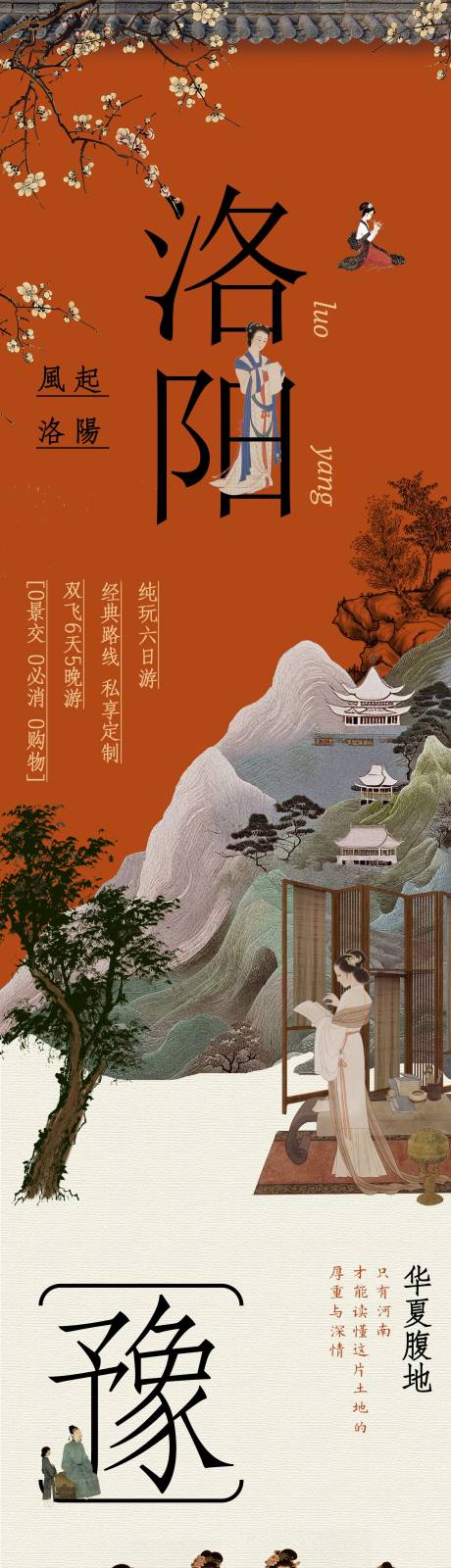 源文件下載【河南洛陽旅游海報】編號：35700030082141616