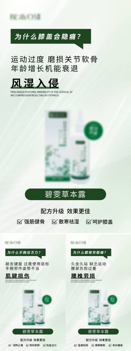 产品痛点系列海报