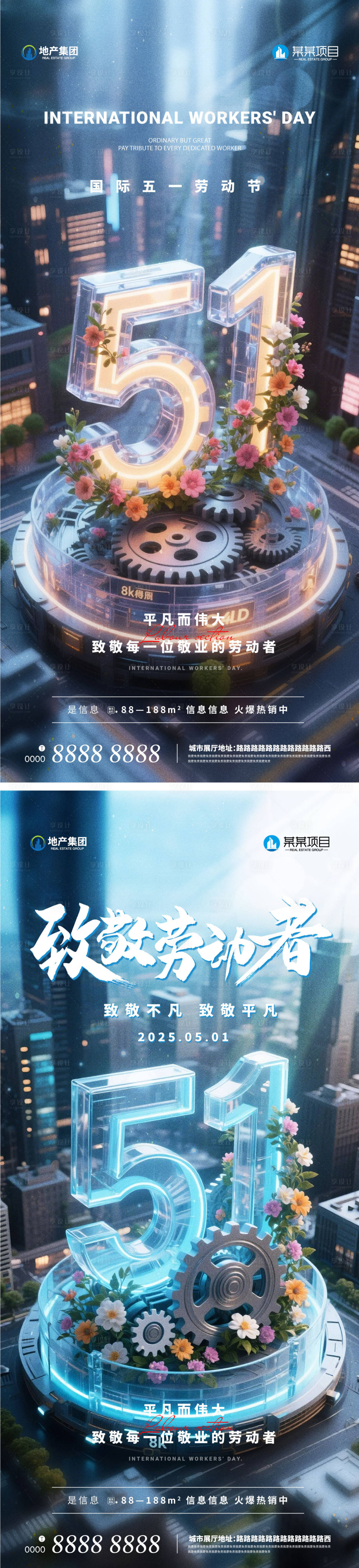 源文件下載【享設(shè)計】搜索編號：19750030332638061【五一勞動節(jié)系列海報】