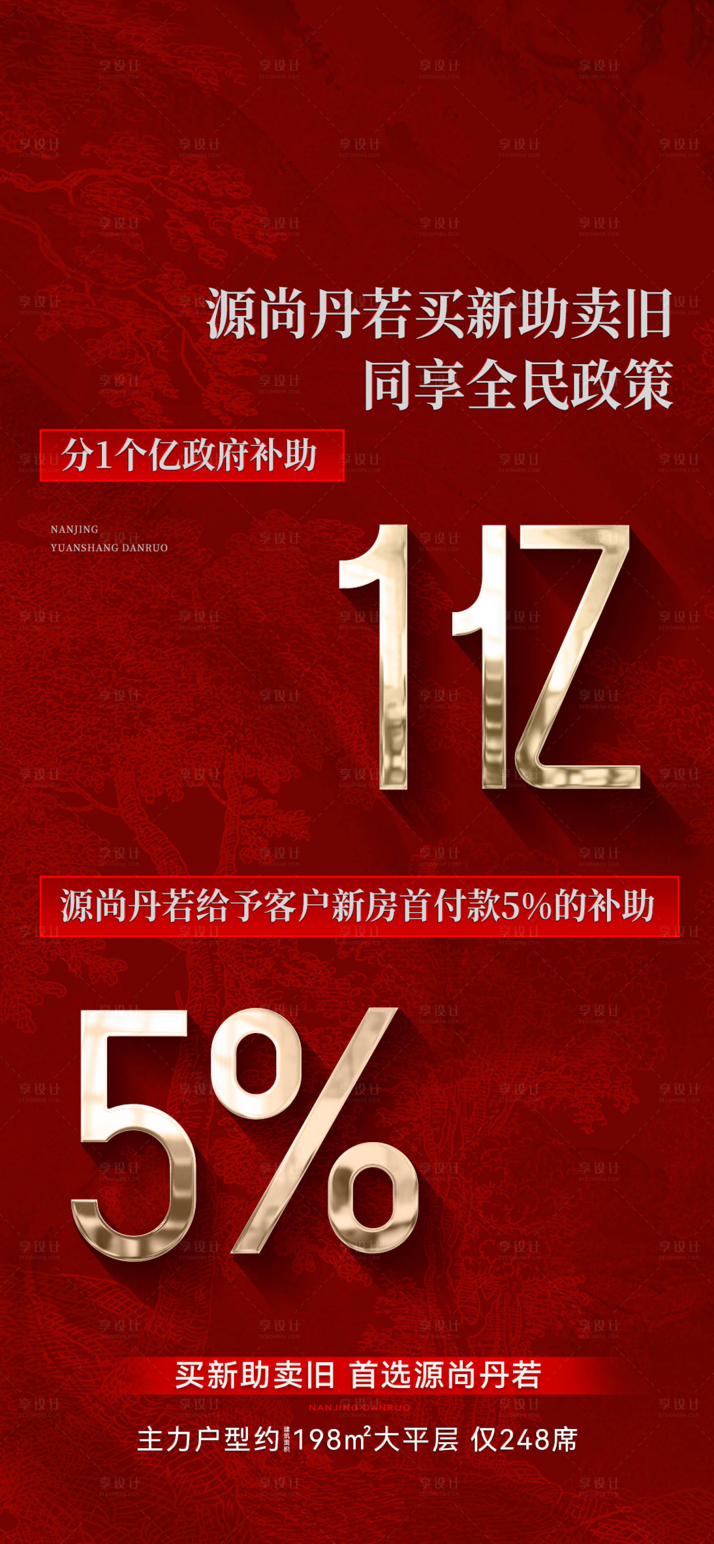 源文件下載【享設(shè)計(jì)】搜索編號(hào)：85290030501939906【紅色大字熱銷海報(bào)】