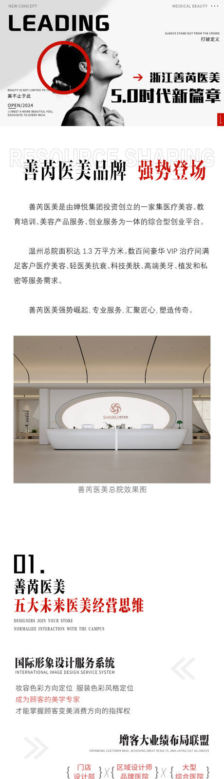 源文件下载【医美品牌招商宣传长图】编号：97430030112192382