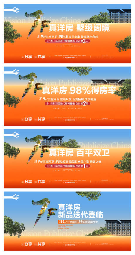 源文件下载【洋房价值点加推系列海报展板】编号：10290030256679296