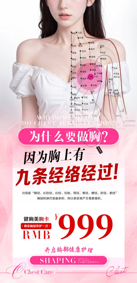 源文件下载【胸部乳腺海报图】编号：62400029943348598