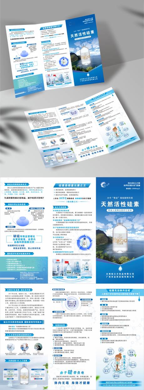 硅立方三折页