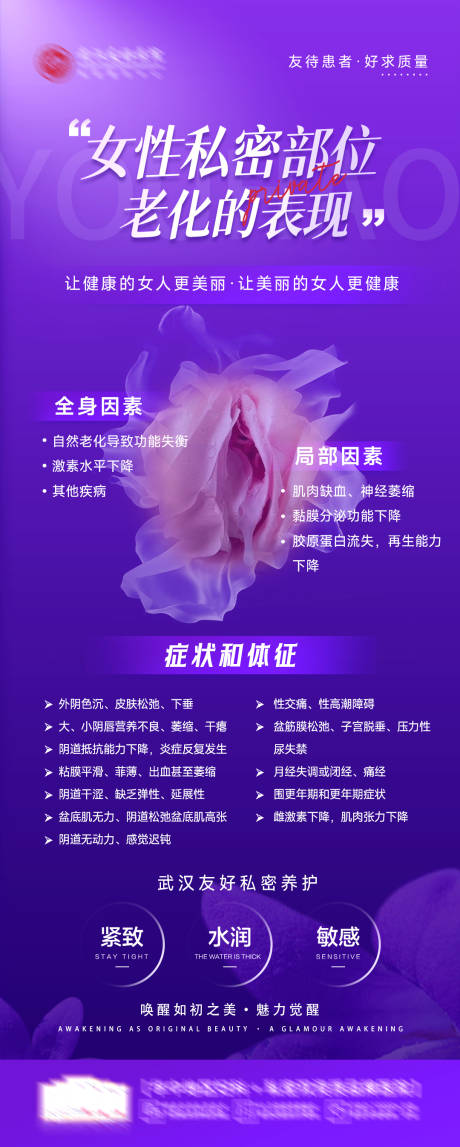 源文件下载【医美私密抗衰产品宣传海报】编号：32710030132094223