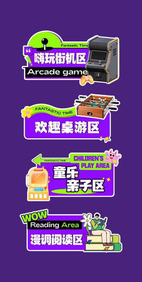 异形KT板区域牌