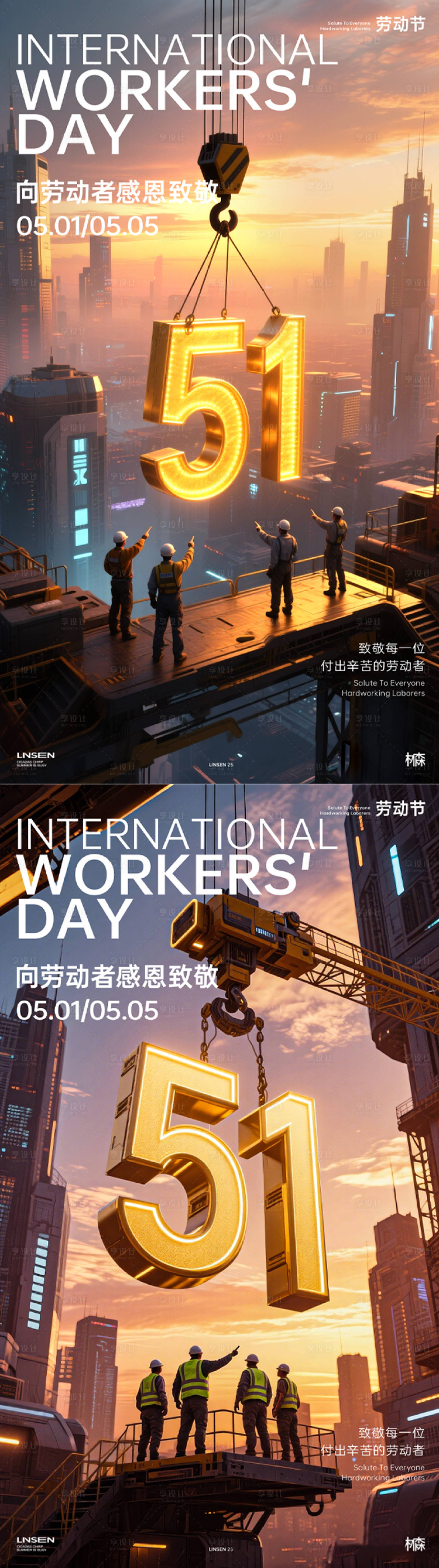 源文件下载【享设计】搜索编号：45040030340719249【劳动节】