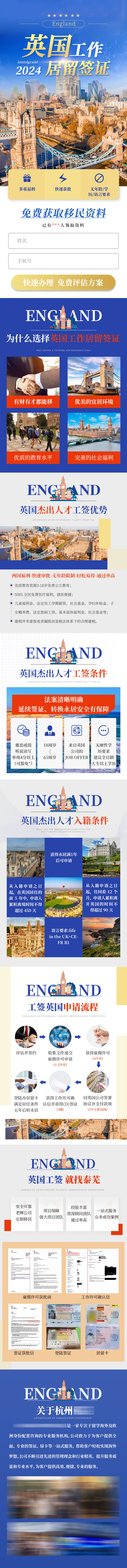 源文件下载【享设计】搜索编号：71070030318927037【出国居留签证长图】
