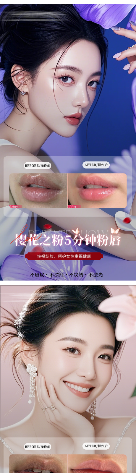 源文件下載【享設計】搜索編號：66860030219281962【粉唇項目海報】