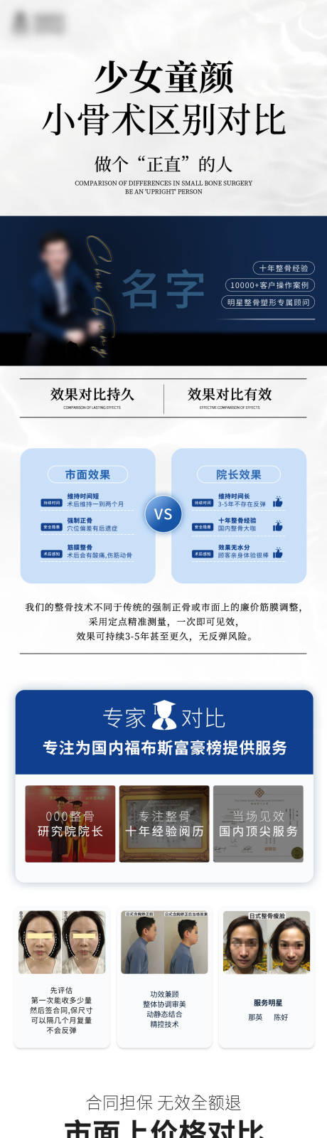 源文件下载【享设计】搜索编号：54250030267511142【医美童颜对比详情页】