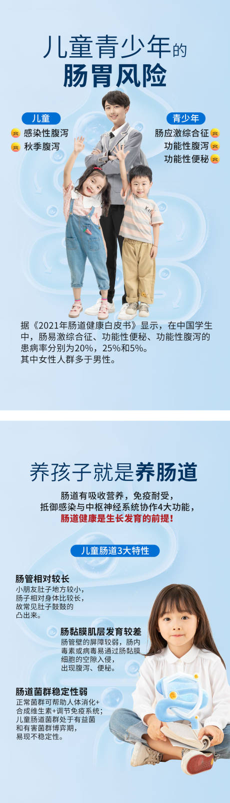 儿童青少年肠道健康 