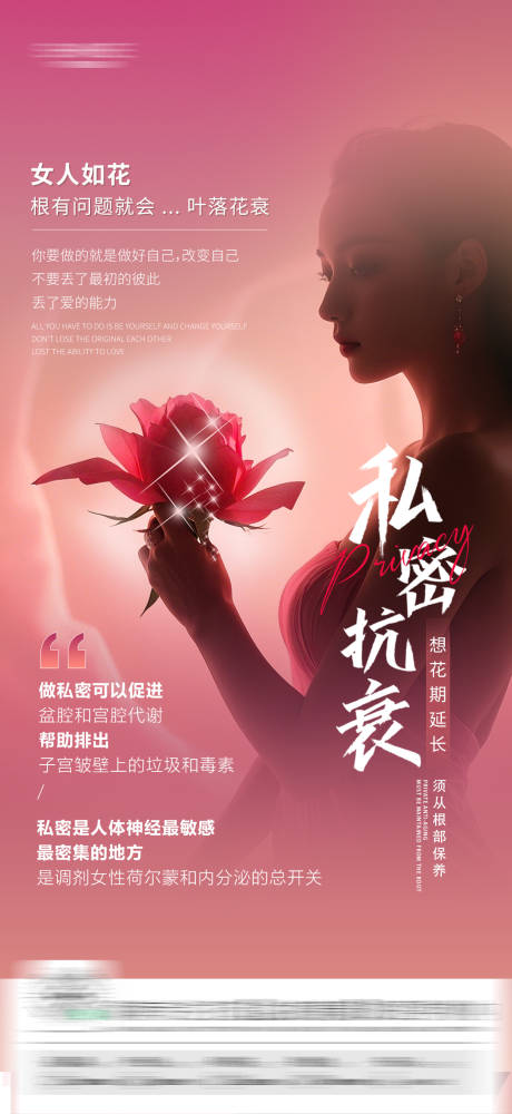 源文件下载【医美私密抗衰海报】编号：10090030095794819