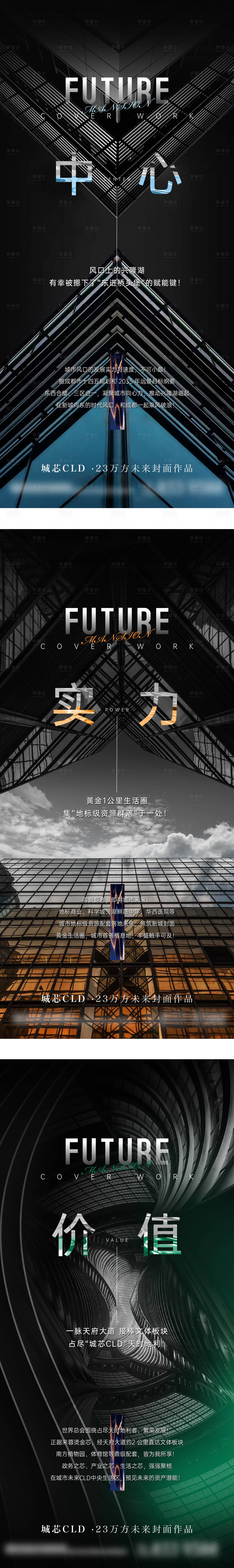 源文件下载【地产品牌概念海报系列】编号：53220029934692651