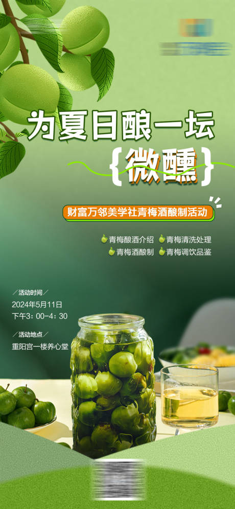 青梅酒DIY
