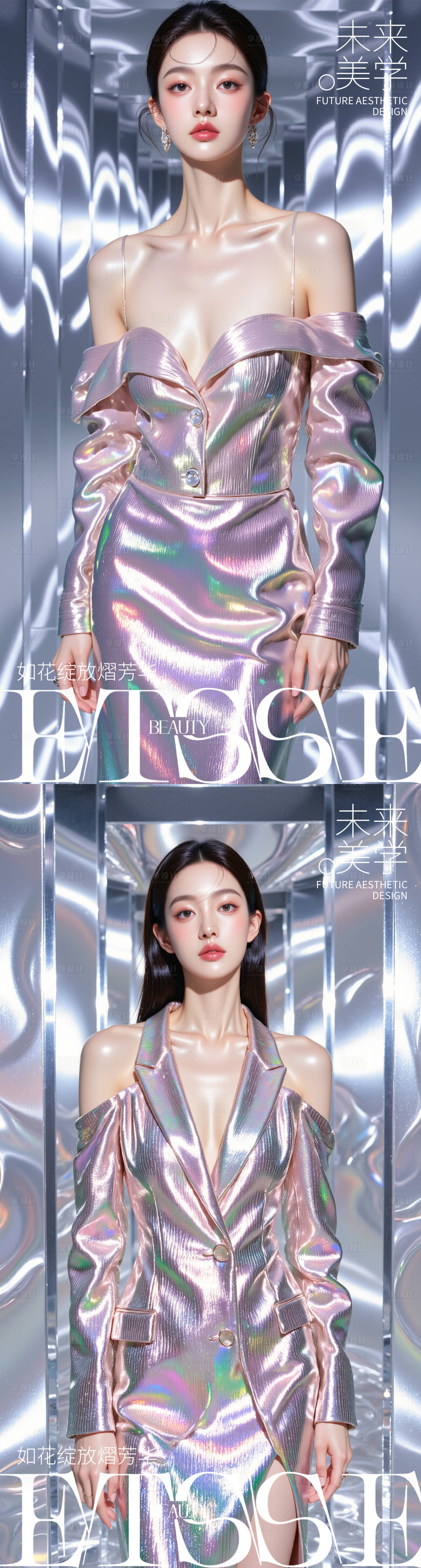 源文件下載【享設計】搜索編號：23190029897978120【醫美美女活動海報】