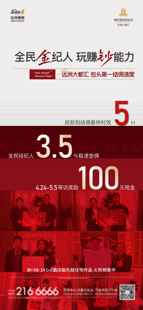 源文件下载【享设计】搜索编号：79140030383194787【经纪人热销海报】
