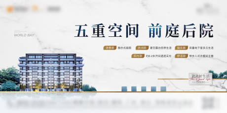 源文件下载【房地产主画面海报】编号：52670030085779598