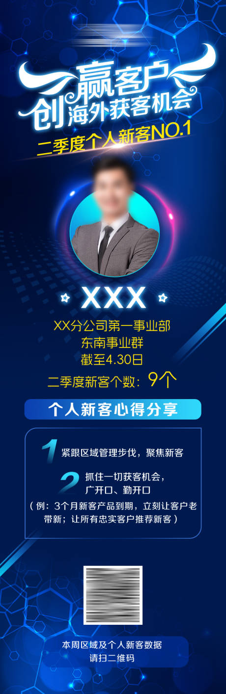 源文件下载【赢客户创未来蓝色科技长图】编号：35220030078314724