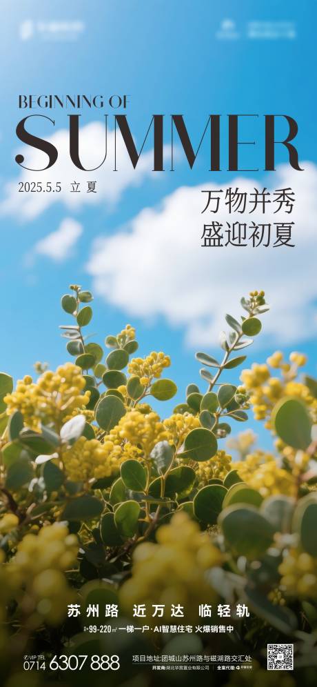 源文件下载【享设计】搜索编号：67410030504634664【地产立夏节气海报】