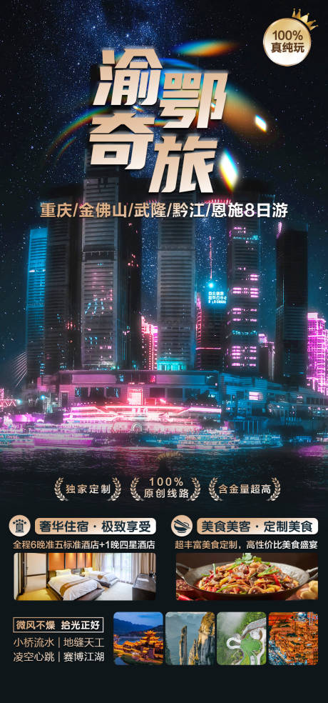 重庆四川旅游海报
