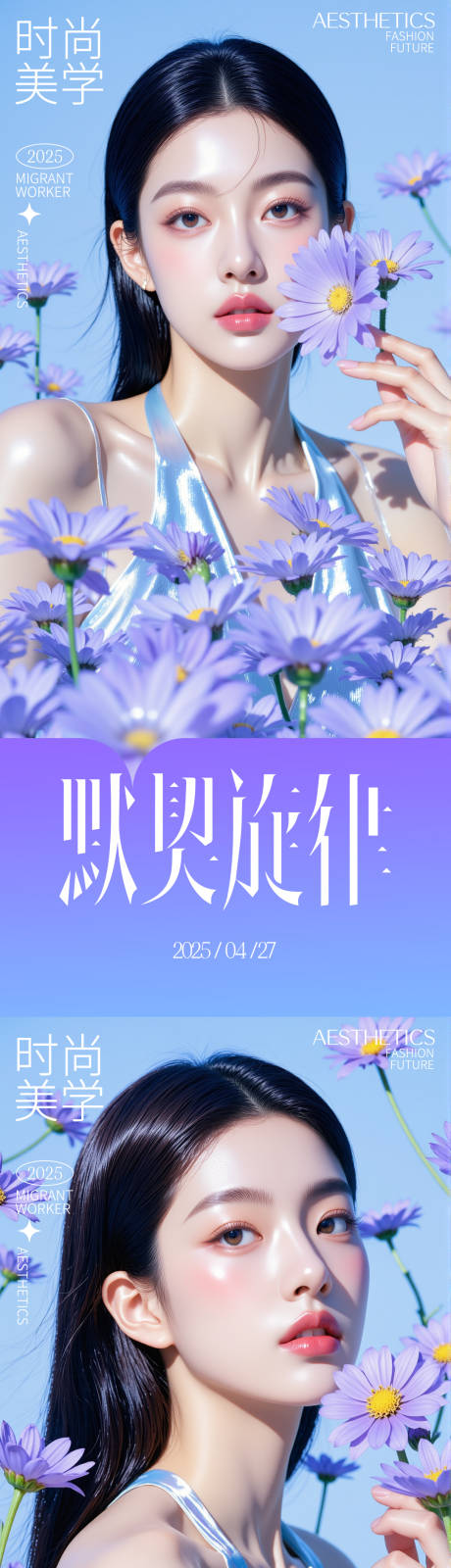 源文件下载【享设计】搜索编号：72700030446048245【医美活动人物系列海报】