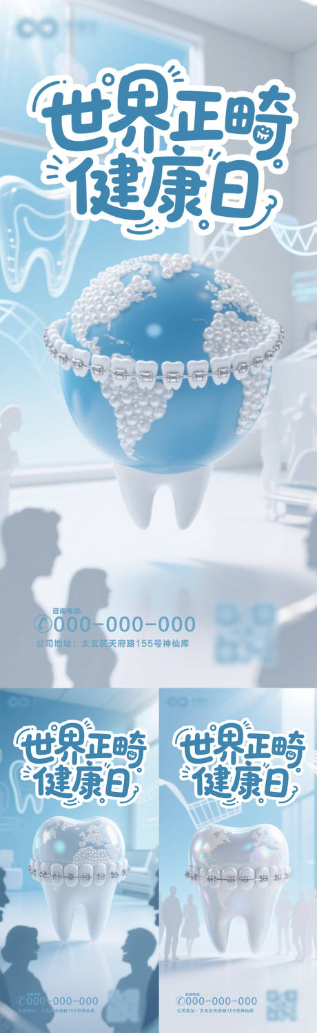 源文件下载【世界正畸健康日海报】编号：46160030190184044