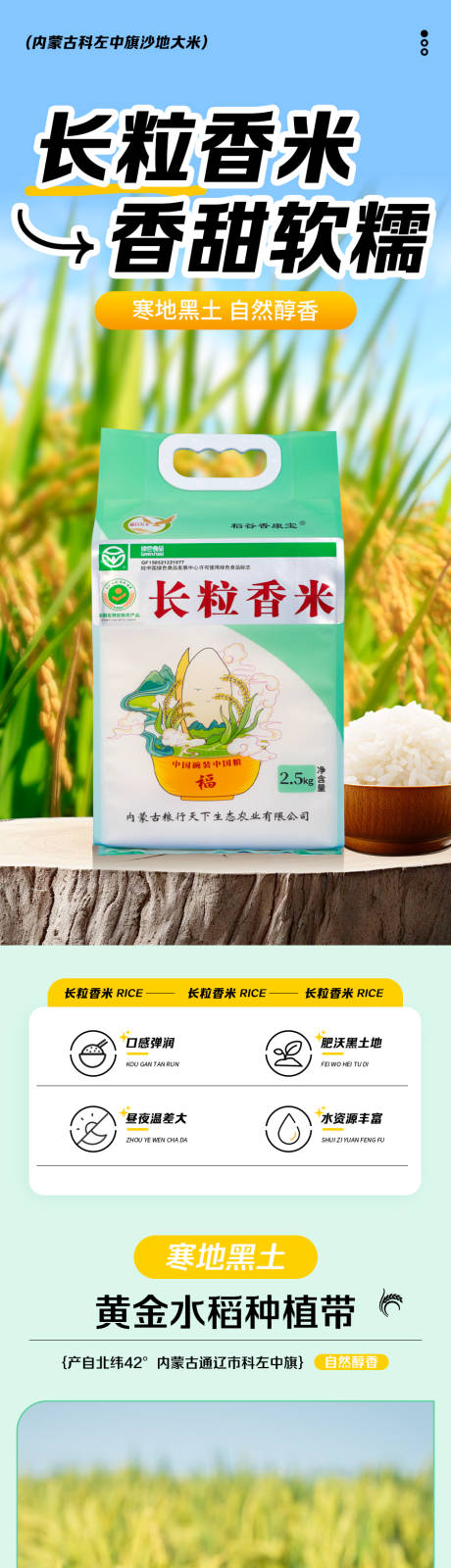 大米详情页