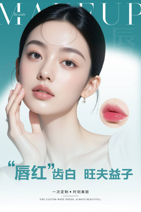 眉眼唇纹绣半永久海报