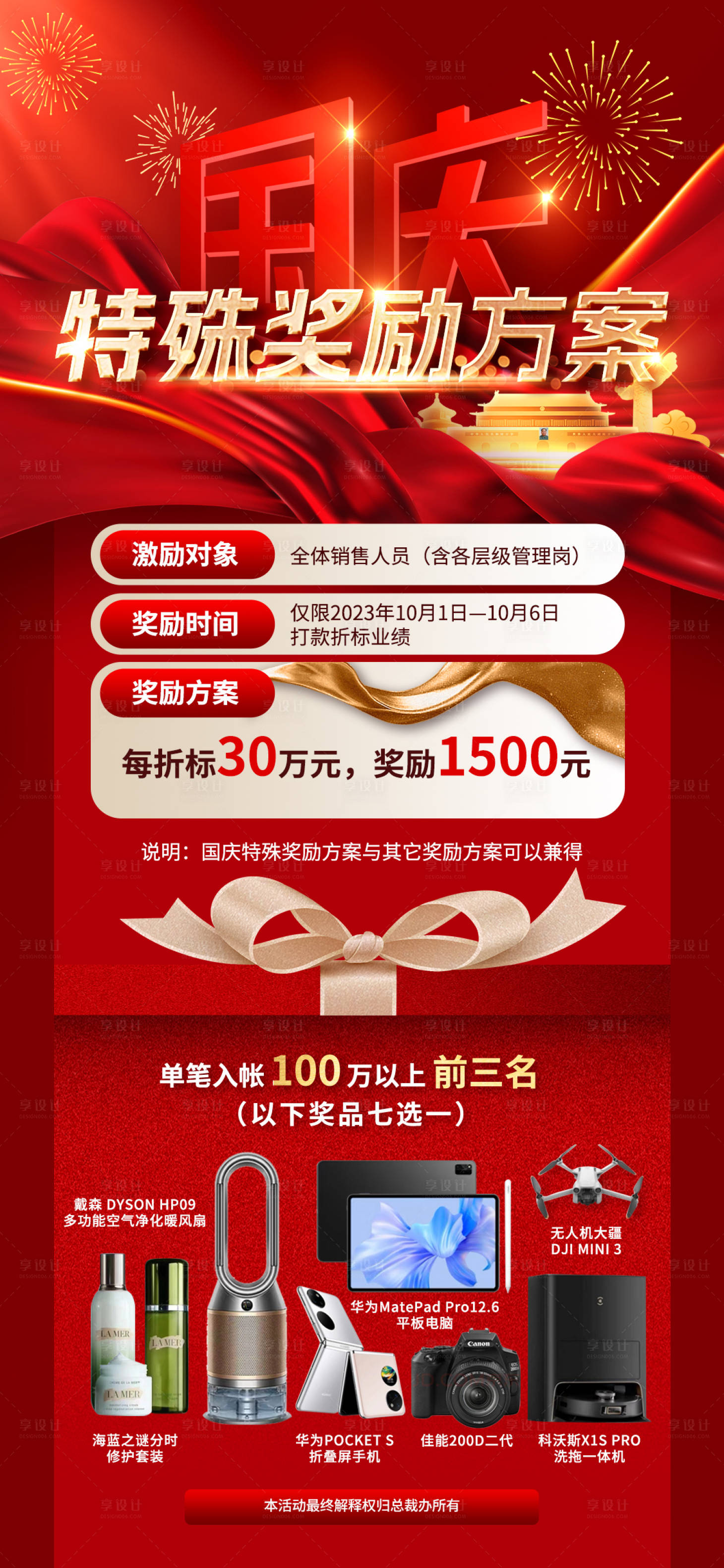 源文件下载【享设计】搜索编号：71400030055005755【红色激励海报】