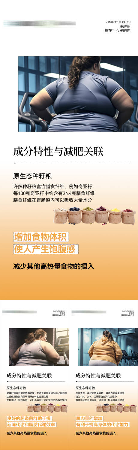源文件下载【减脂海报】编号：61260030142818557