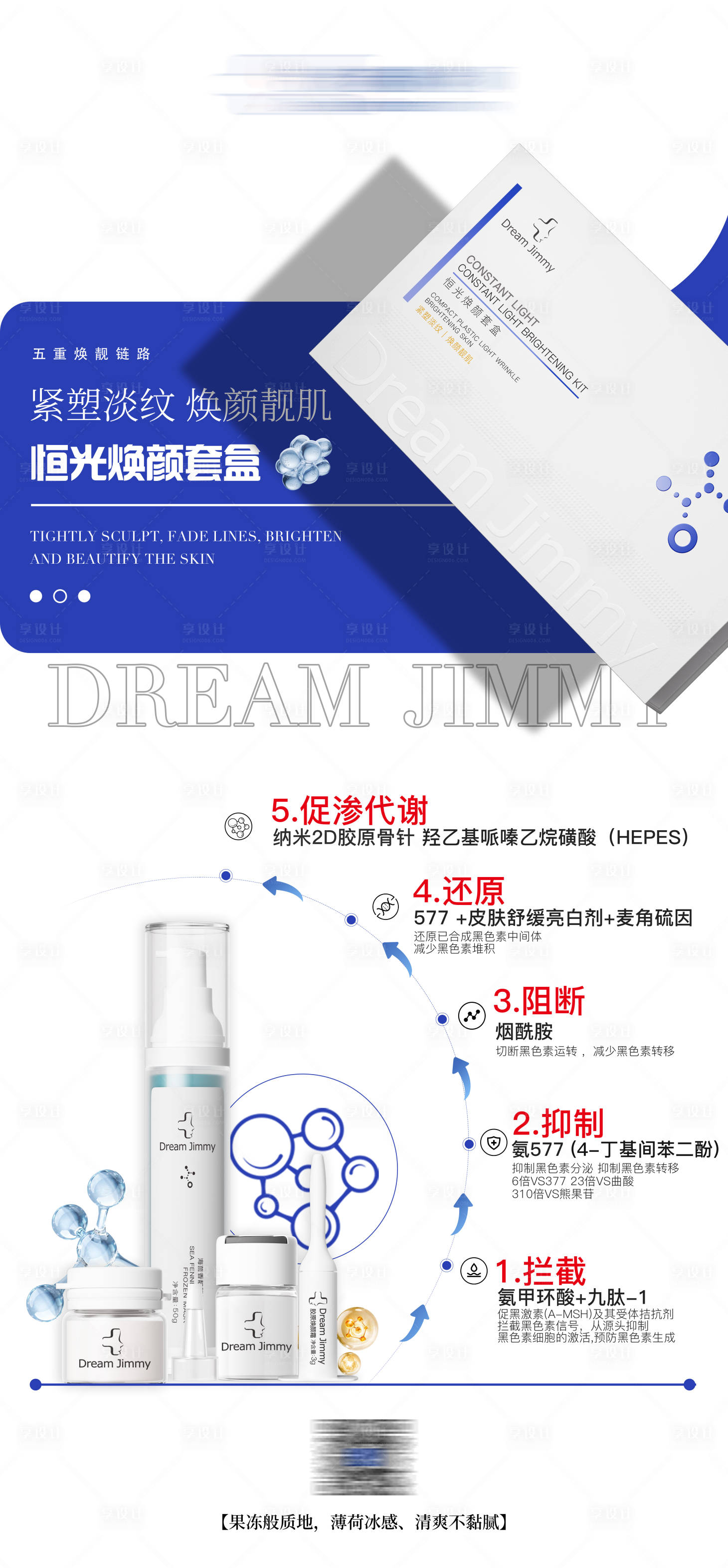 源文件下載【享設計】搜索編號：24320030344698872【醫美煥顏套盒產品功效宣傳海報】
