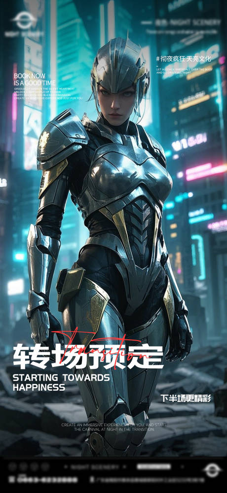 源文件下载【酒吧转场预定海报】编号：92550029954574161