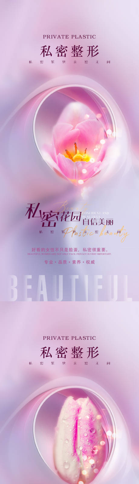 源文件下载【医美私密整形海报】编号：95250030121662402