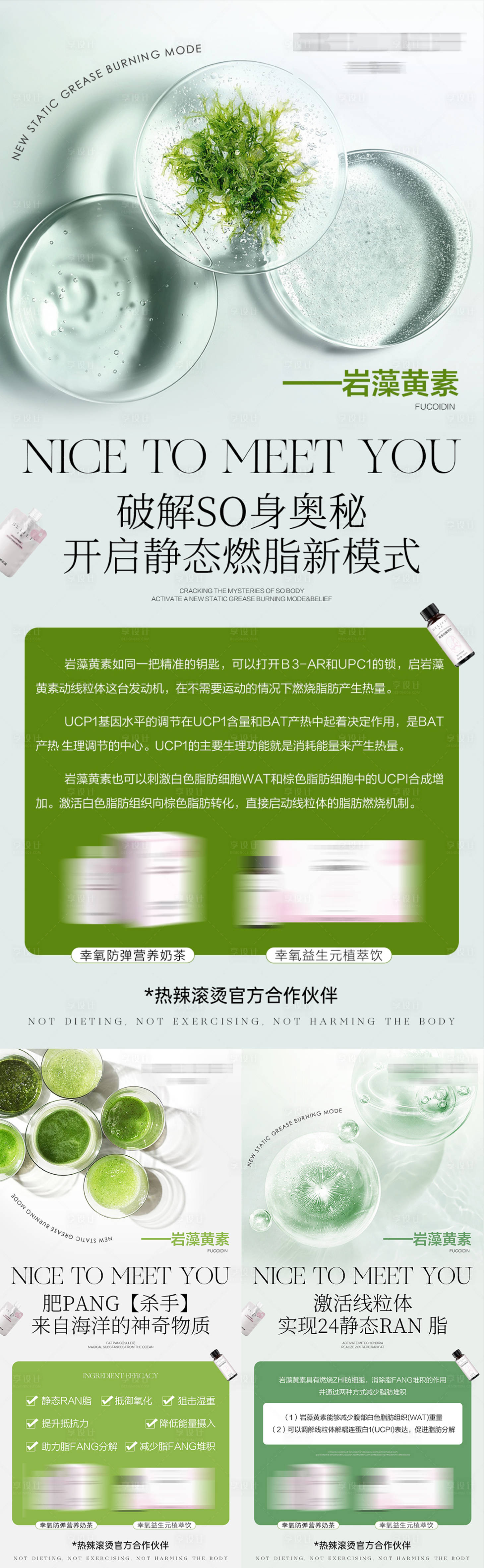 源文件下載【享設(shè)計(jì)】搜索編號：40390029908549448【減肥產(chǎn)品功效成分科普系列海報(bào)】