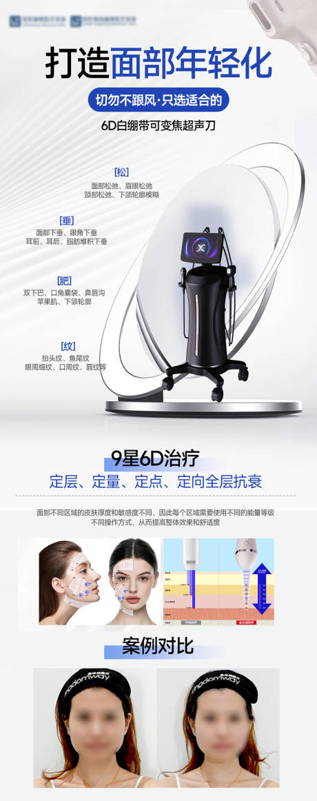 源文件下載【享設(shè)計】搜索編號：93050030233838149【醫(yī)美儀器介紹聚拉提海報】
