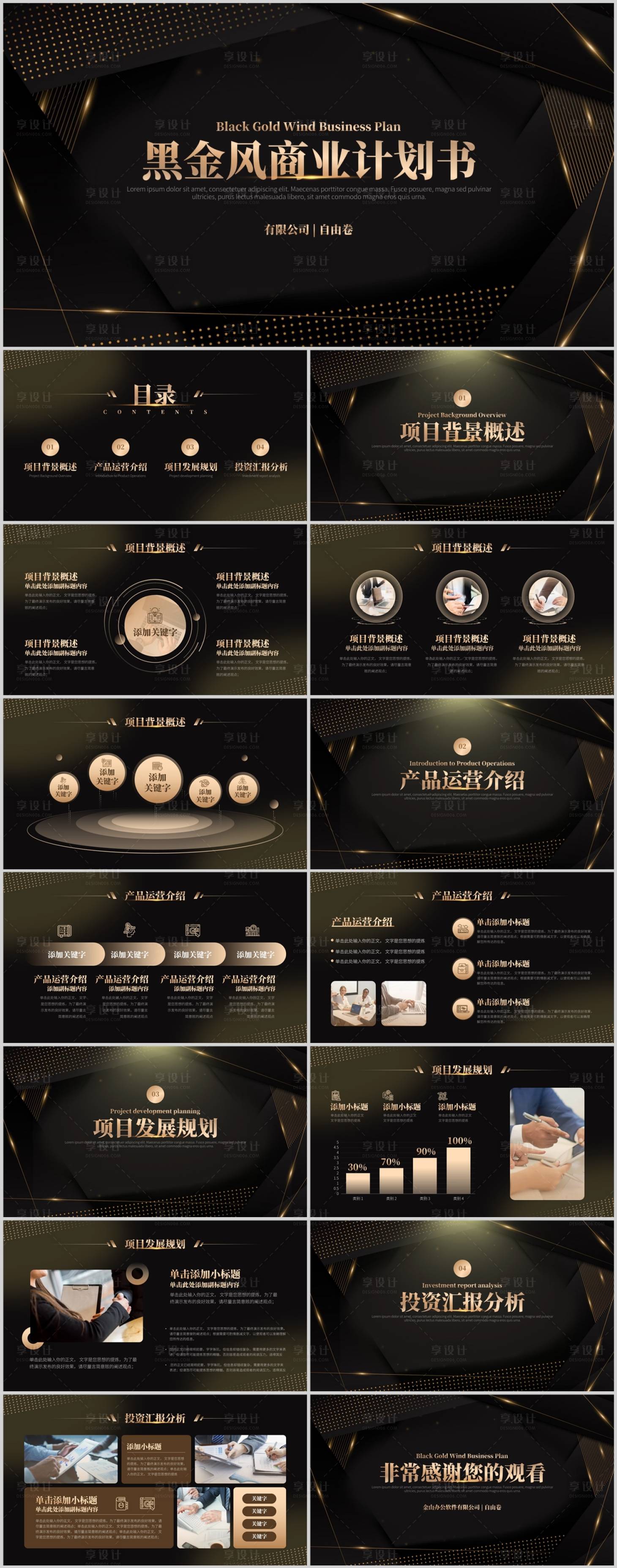 源文件下载【商业融资计划书PPT】编号：50930030277851518