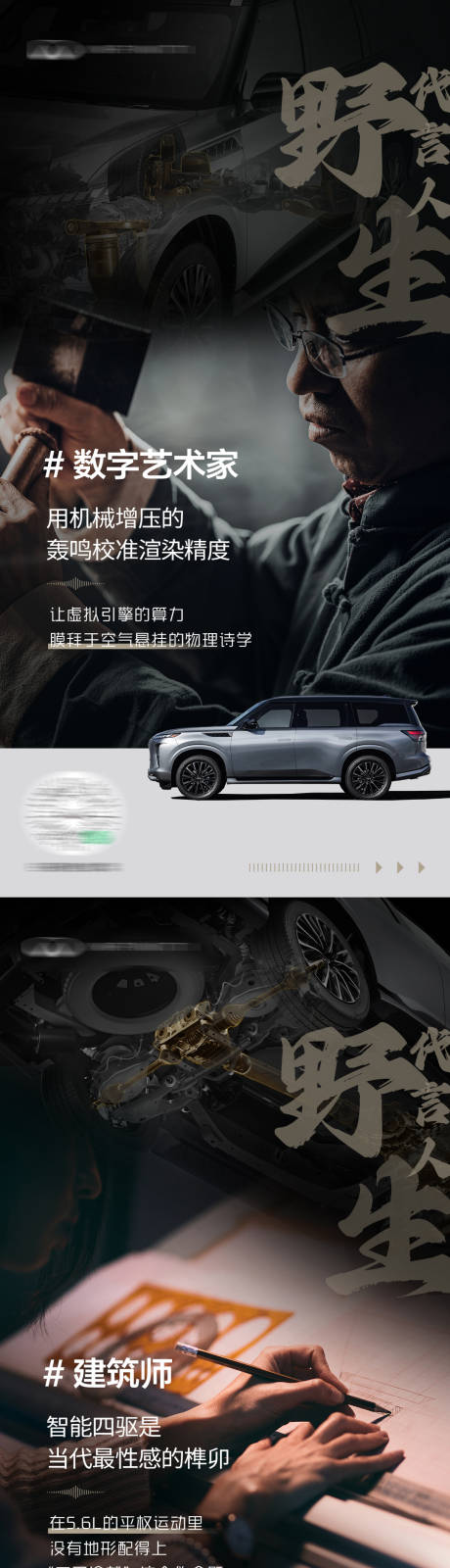 汽车人物KOL海报