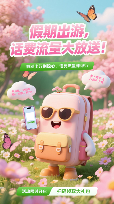 源文件下载【假期出游海报】编号：40160030272668450