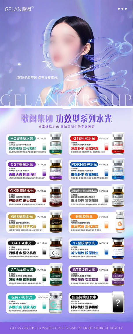 源文件下載【享設計】搜索編號：98680030027598813【醫美水光產品合集展架】