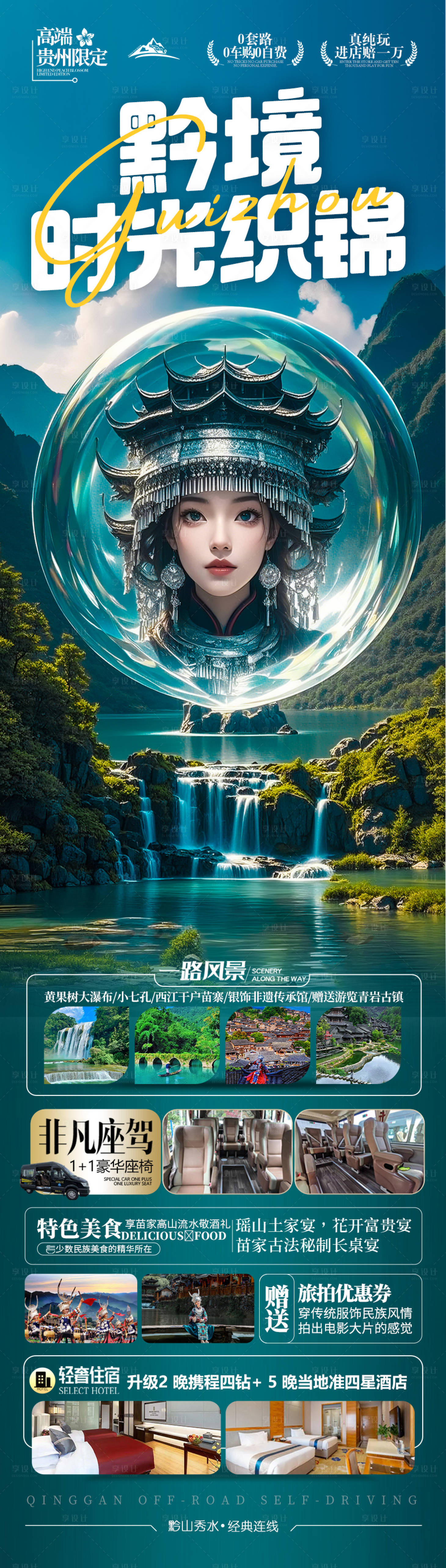 源文件下載【貴州旅游海報】編號：15500030184141384